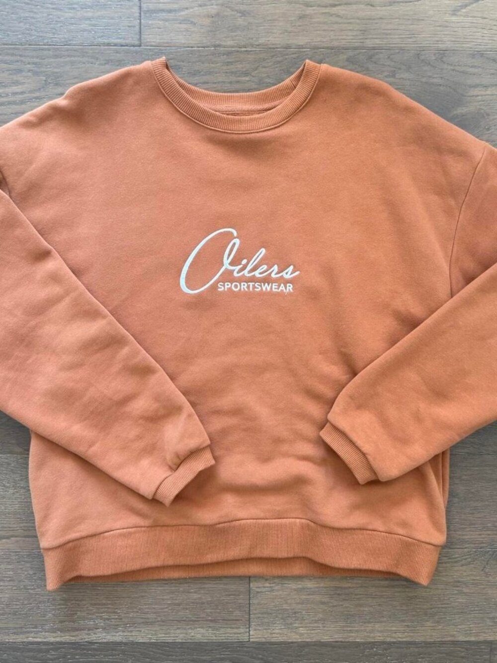 Oilers cotton rusty orange